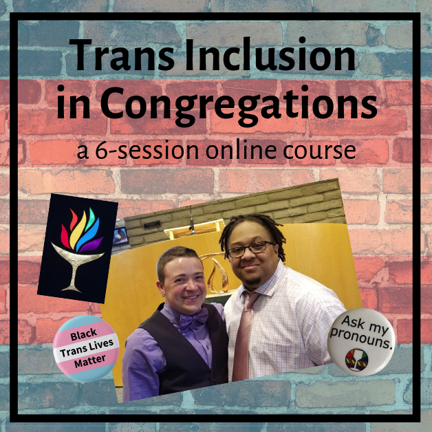 Trans Inclusion In Congregations Session 2 Gender And Our Faith